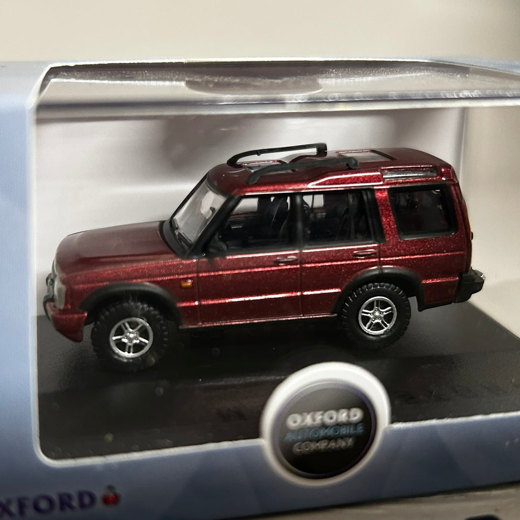 Oxford Diecast 1/76 Land Rover Discovery 2 Red
