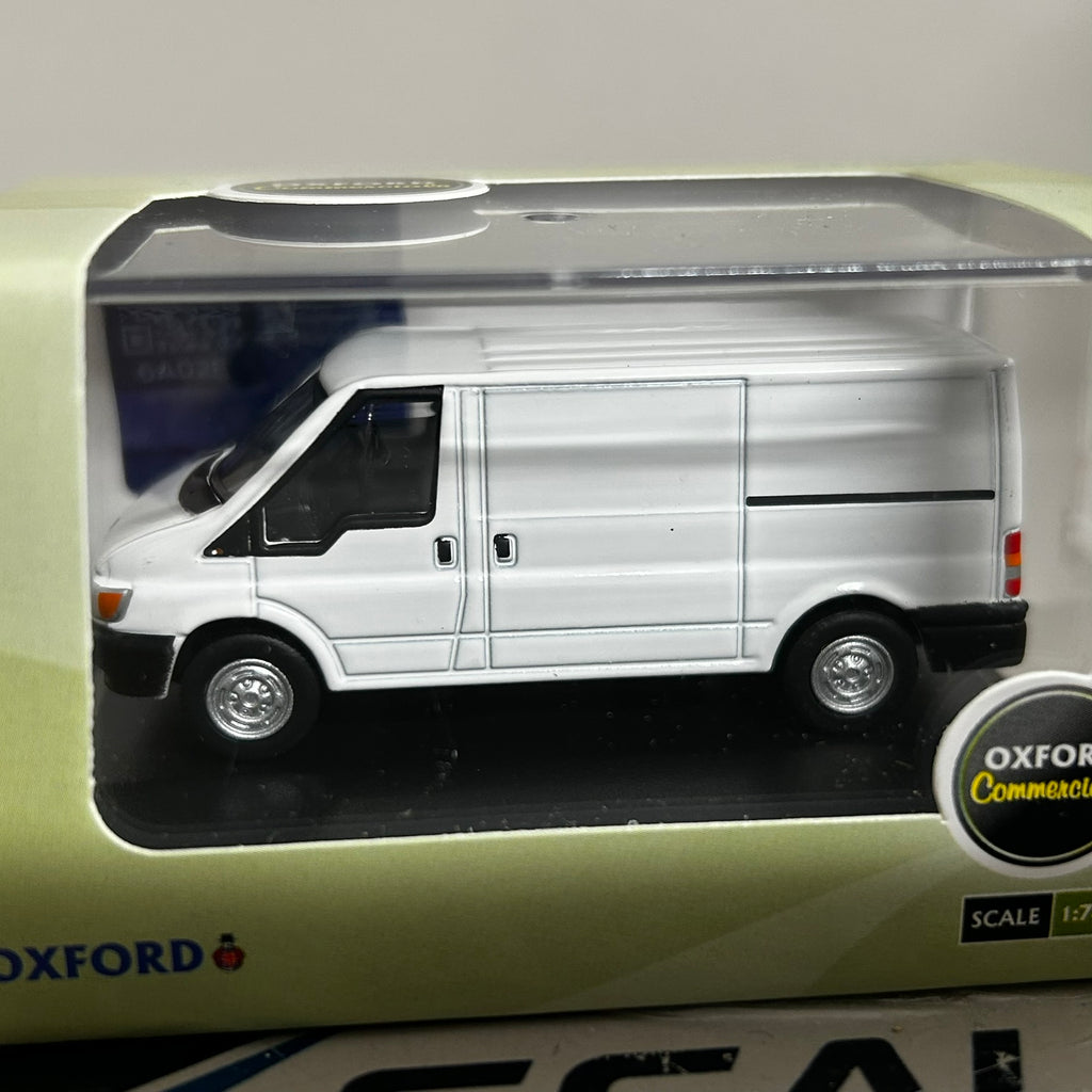 Oxford Diecast 1/76 Ford Transit MK4 White