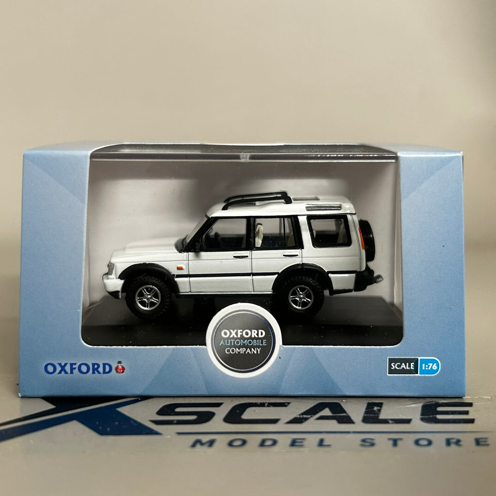 Oxford Diecast 1/76 Land Rover Discovery 2 White