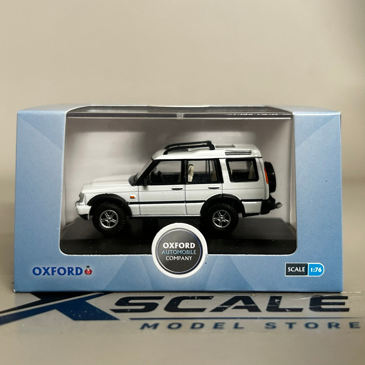 Oxford Diecast 1/76 Land Rover Discovery 2 White