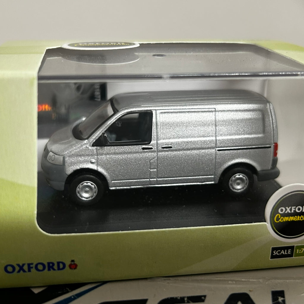 Oxford Diecast 1/76 Volkswagen T5 Van Silver