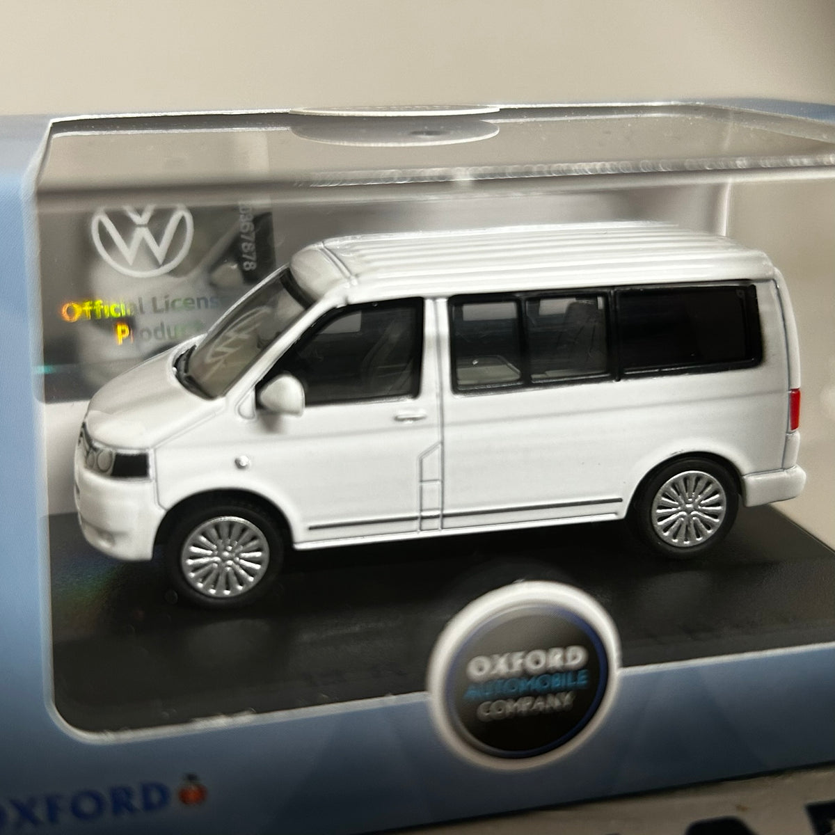 Oxford Diecast 1/76  Volkswagen T5 Camper Candy White