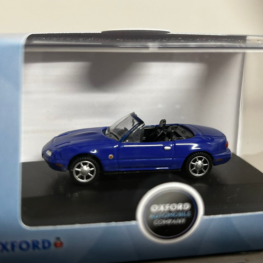 Oxford Diecast 1/76 Mazda MX5 Blue