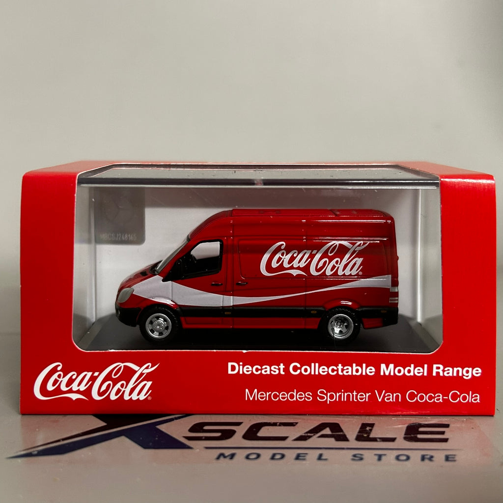 Oxford Diecast 1/76 Mercedes Sprinter Van Coca Cola