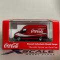 Oxford Diecast 1/76 Mercedes Sprinter Van Coca Cola
