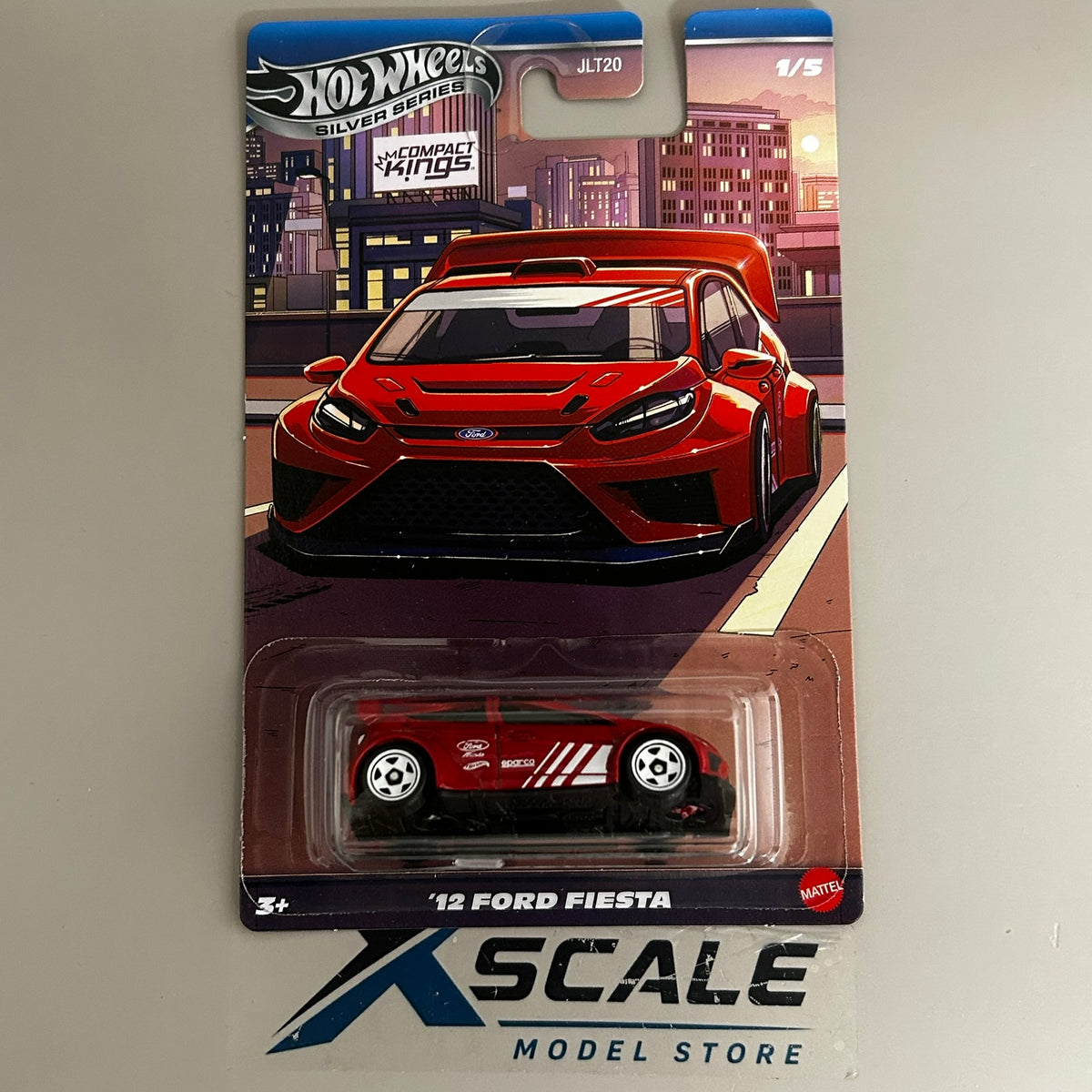 Silver Series Hot Wheels 1/64 Compact Kings Ford Fiesta
