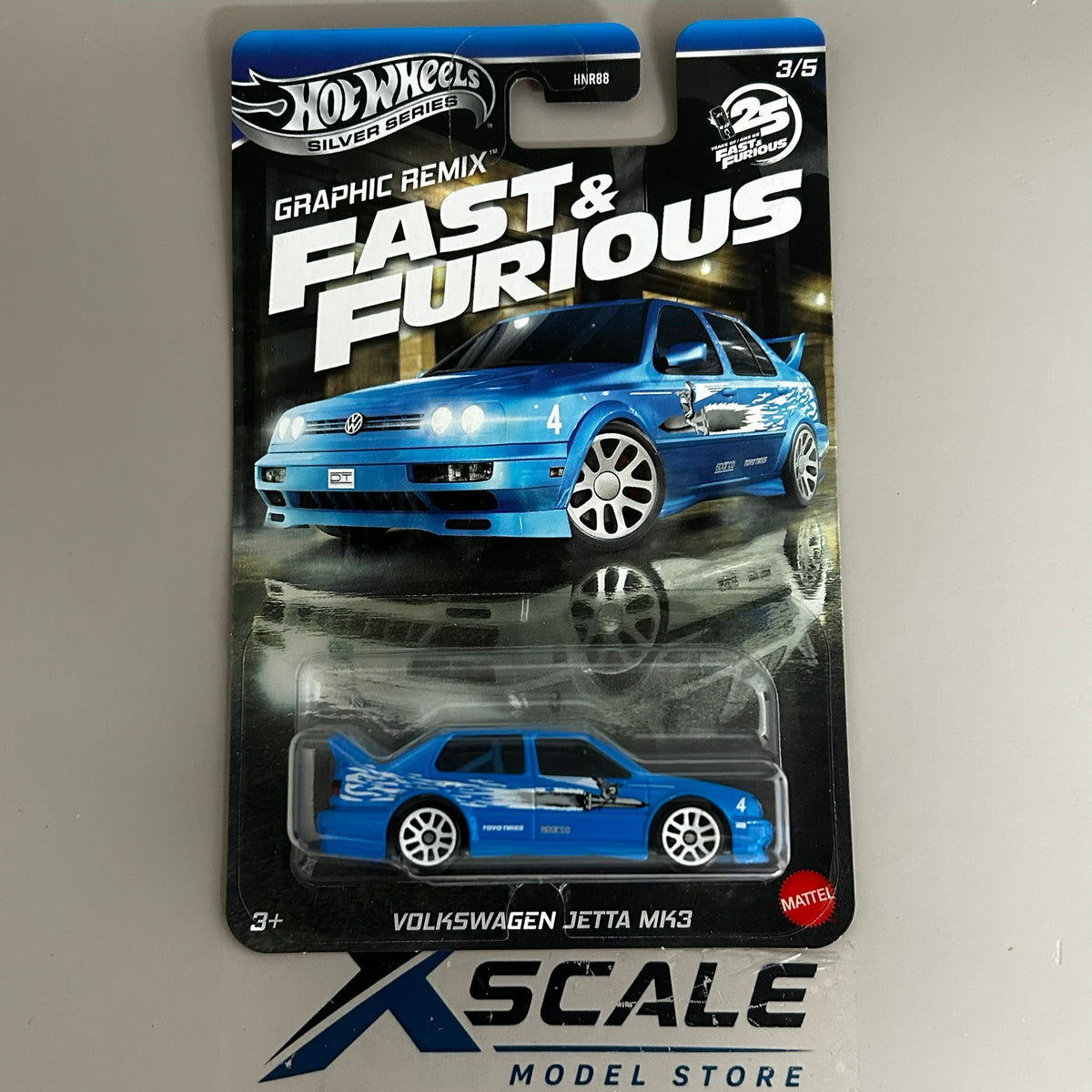 Fast & Furious Hot Wheels 1/64 Volkswagen Jetta MK3