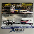 Premium Hot Wheels Team Transport 1/64 DMC Delorean Rally Hauler