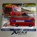 Premium Hot Wheels Team Transport 1/64 Nissan 300ZX Euro Hauler