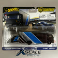 Premium Hot Wheels Team Transport 1/64 Sauber Mercedes Fleet Street