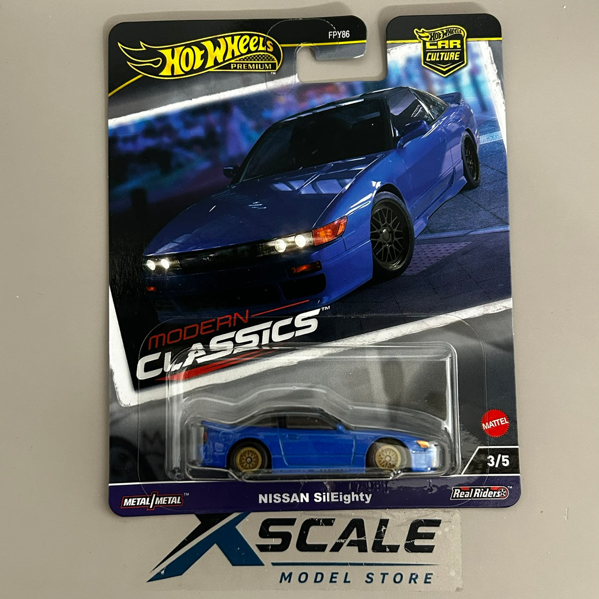 Premium Hot Wheels 1/64 Car Culture Classics Nissan SilEighty