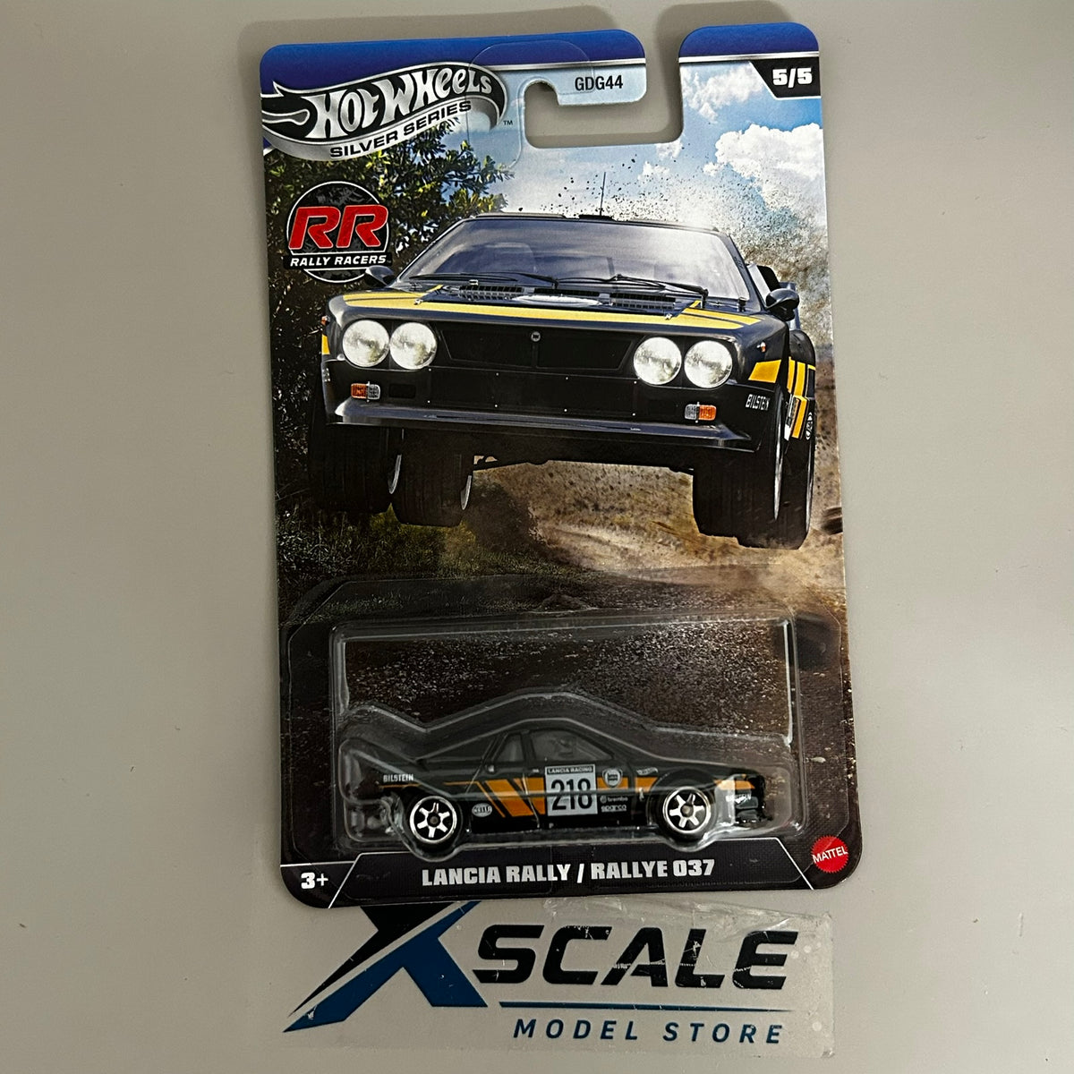 Silver Series Hot Wheels 1/64 Rally Racers Lancia 037