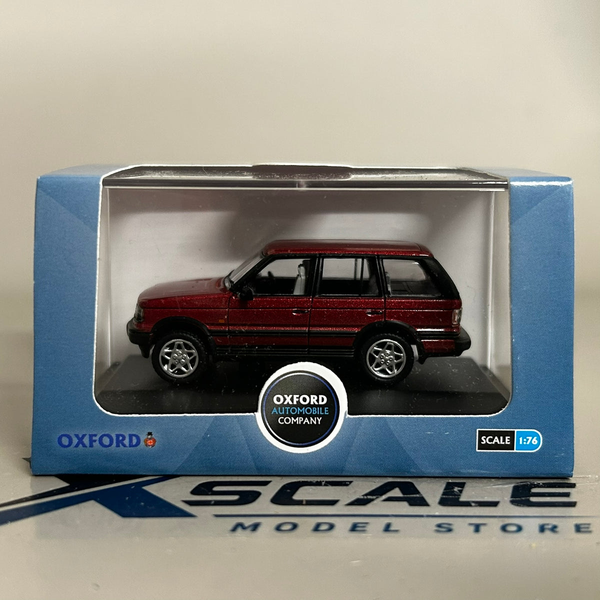 Oxford Diecast 1/76 Range Rover P38 Rioja Red