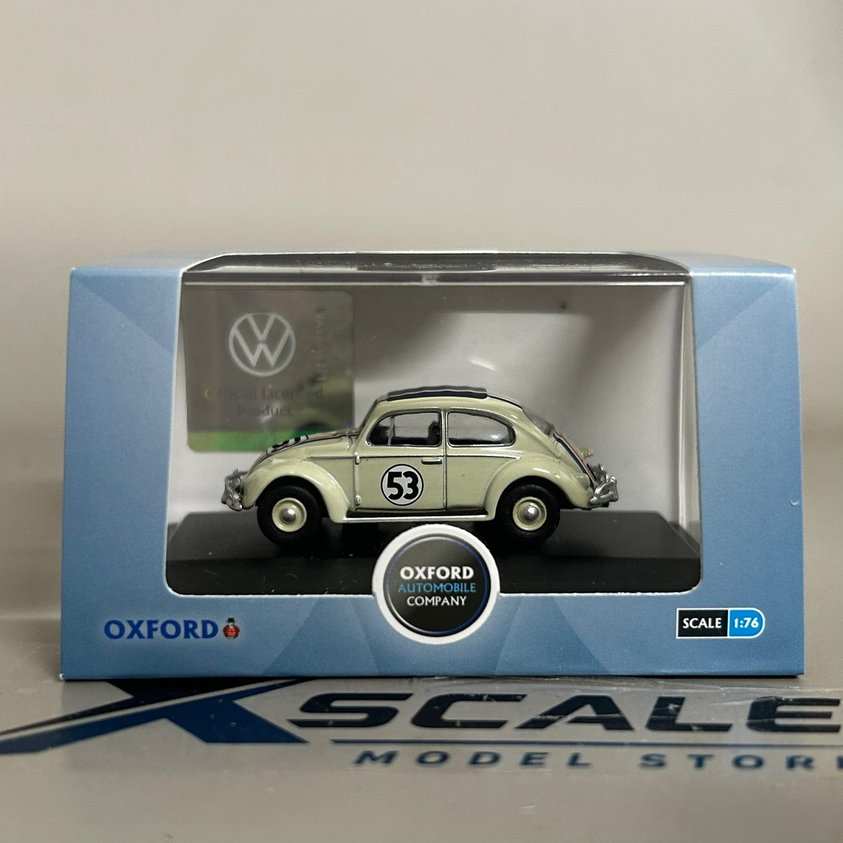 Oxford Diecast 1/76 Volkswagen Beetle Herbie