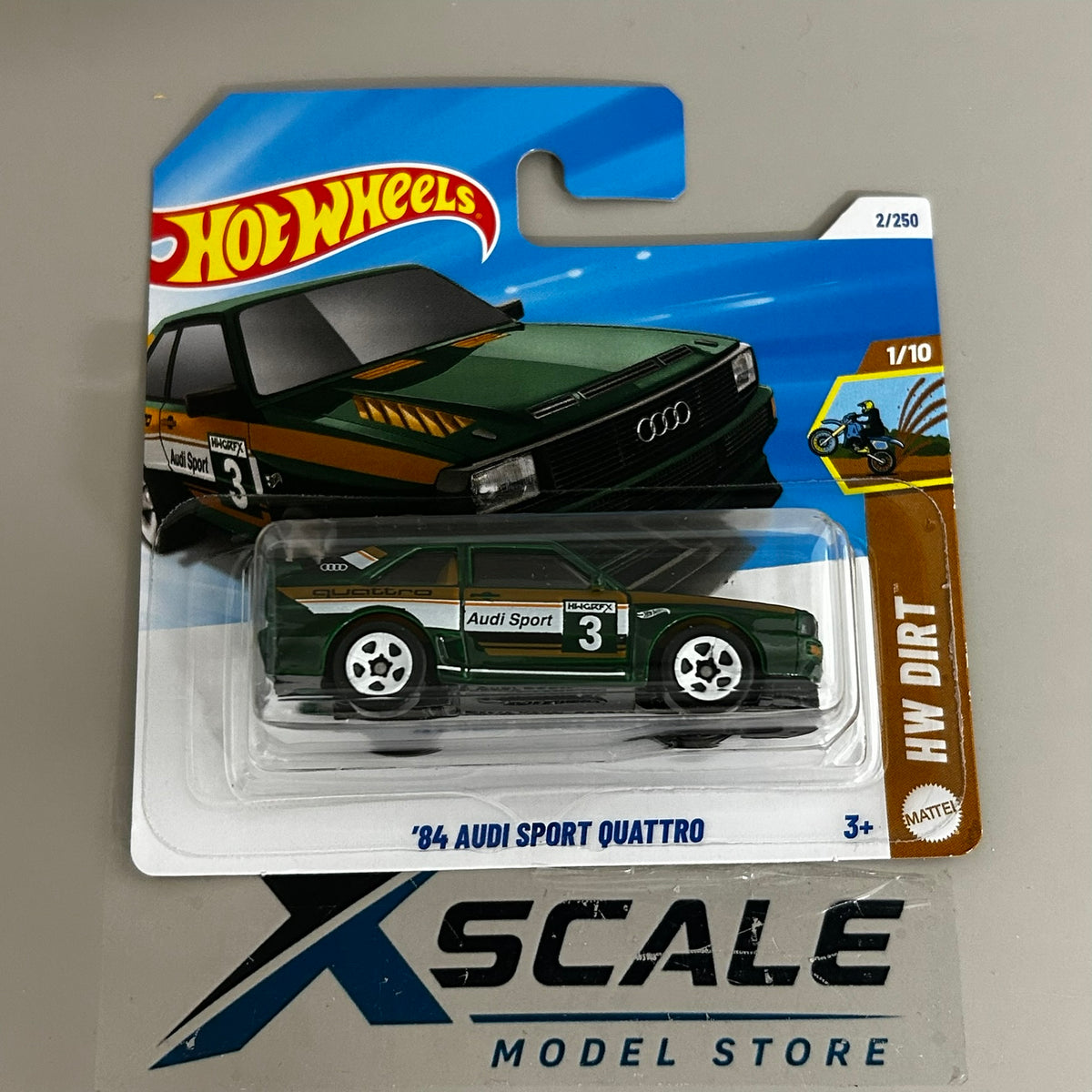 Hot Wheels 2027 A 1/64 Audi 84 Quattro
