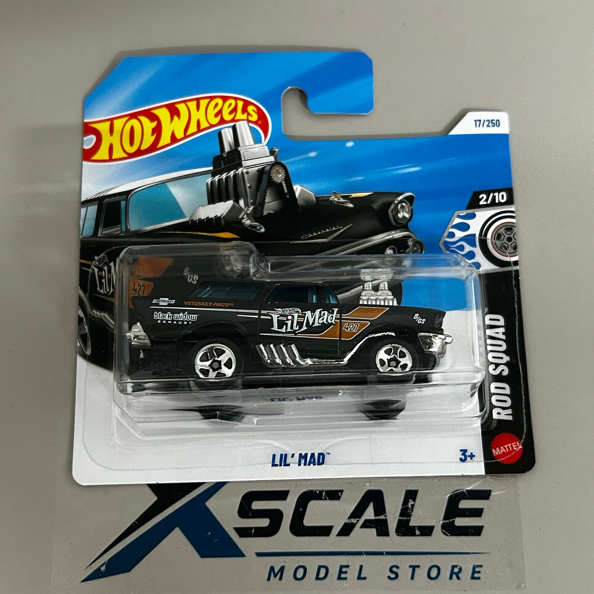 Hot Wheels 2027 A 1/64 Rod Squad Lil Mad