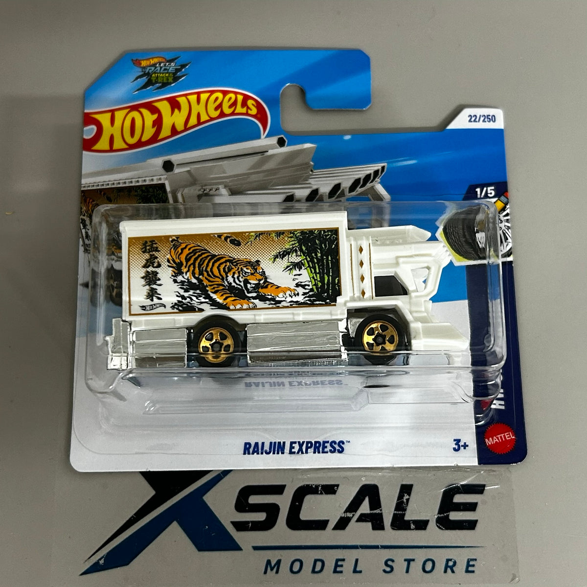 Hot Wheels 2027 A 1/64 Sketch Mode Raijin Express