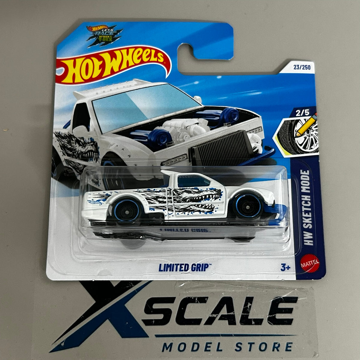 Hot Wheels 2027 A 1/64 Sketch Mode Limited Grip