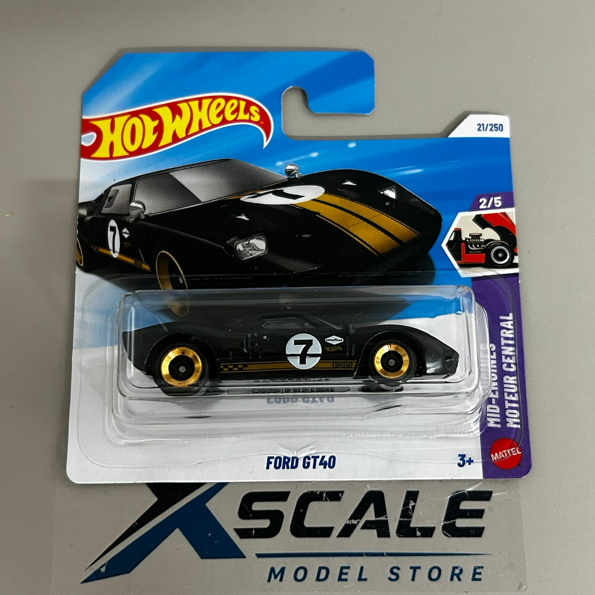 Hot Wheels 2027 A 1/64 Ford GT40