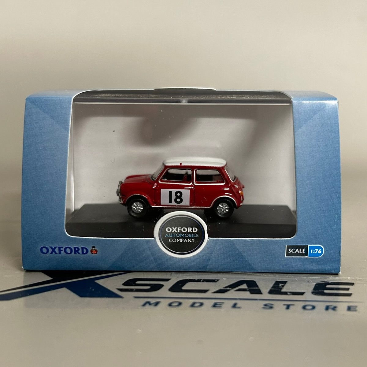 Oxford Diecast 1/76 Mini Cooper S MKII 1968 Monte Carlo