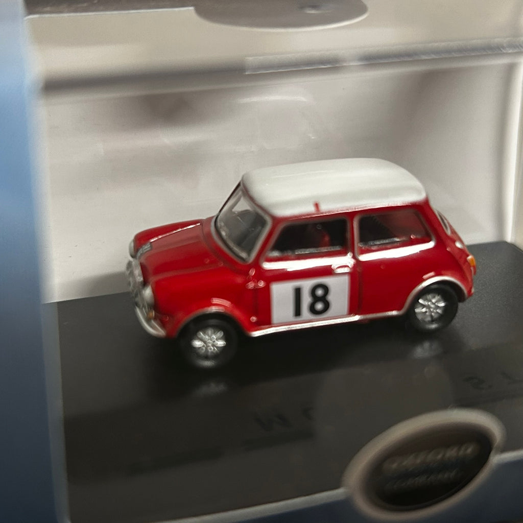 Oxford Diecast 1/76 Mini Cooper S MKII 1968 Monte Carlo