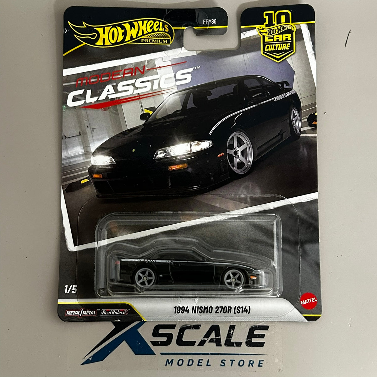 Premium Hot Wheels 1/64 Car Culture Classics Nissan S14 Nismo 270R