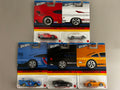Silver Series Hot Wheels 1/64 Porsche Full Set of 5