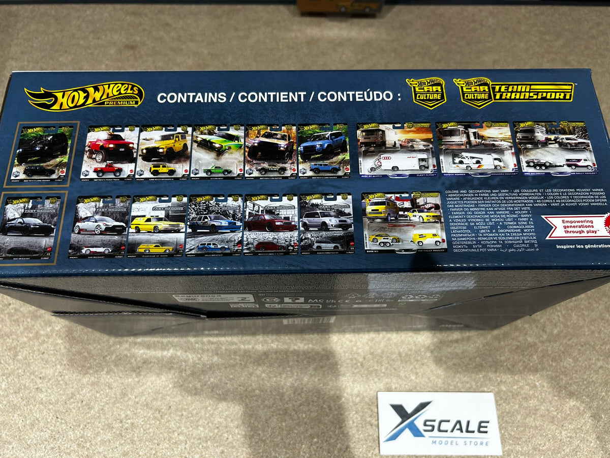 Premium Hot Wheels 1/64 Car Culture Full Set 2/4 2025