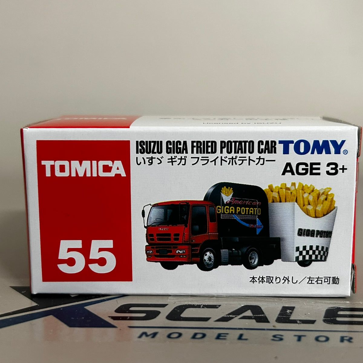 Tomica 1/64 #55 Isuzu Giga Fried Potato Car