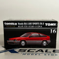 Tomica Premium 1/64 #16 Honda Ballade Sports CRX