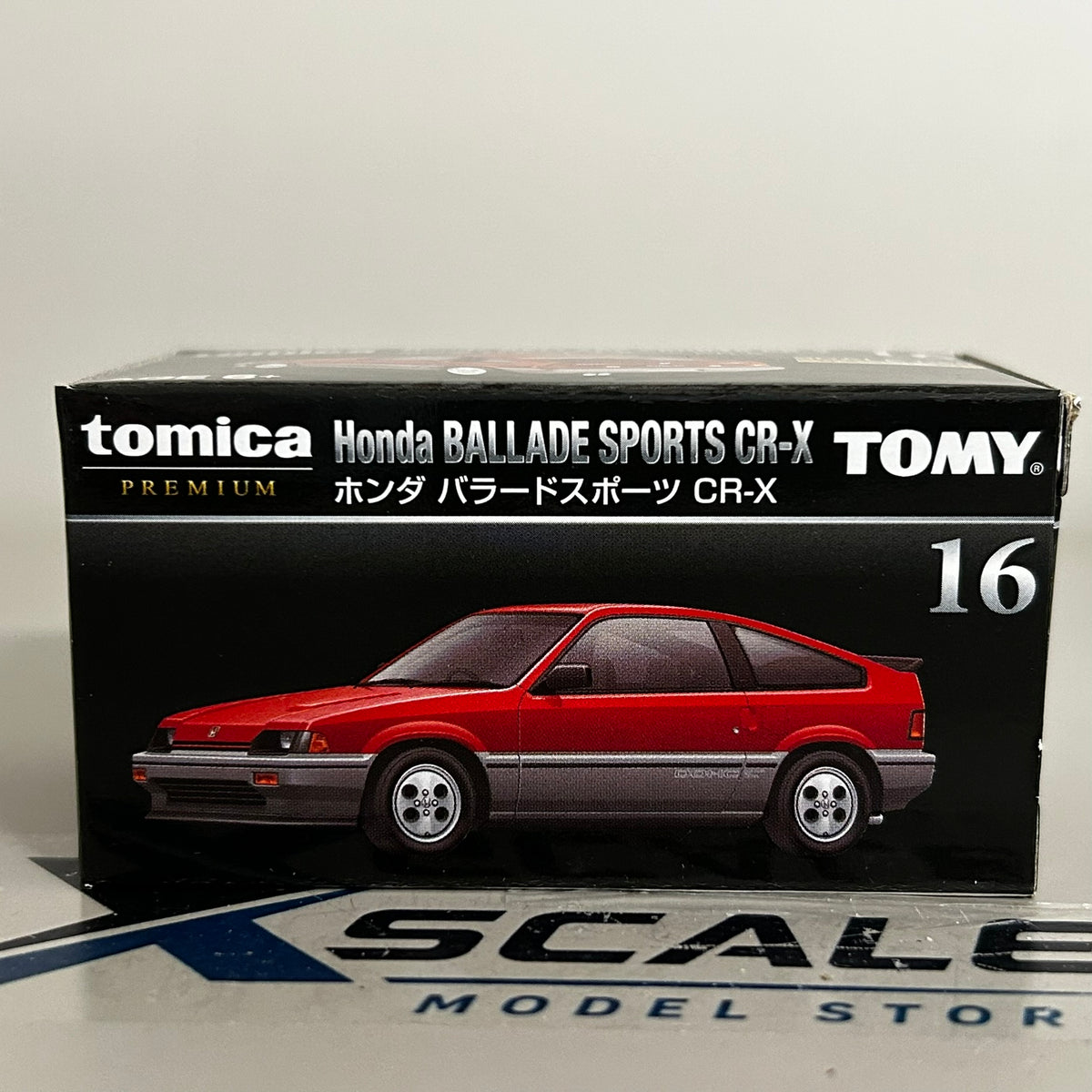 Tomica Premium 1/64 #16 Honda Ballade Sports CRX