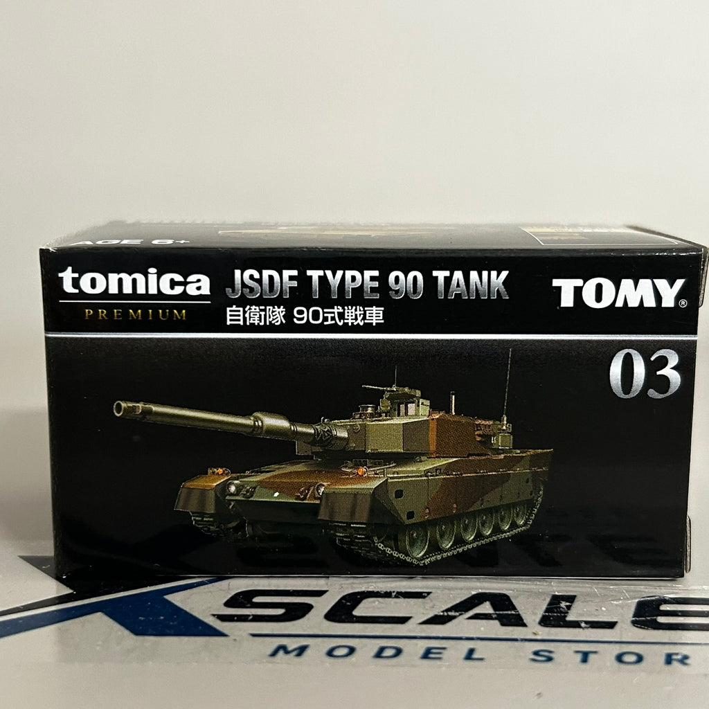 Tomica Premium 1/64 #03 JSDF Type 90 Tank