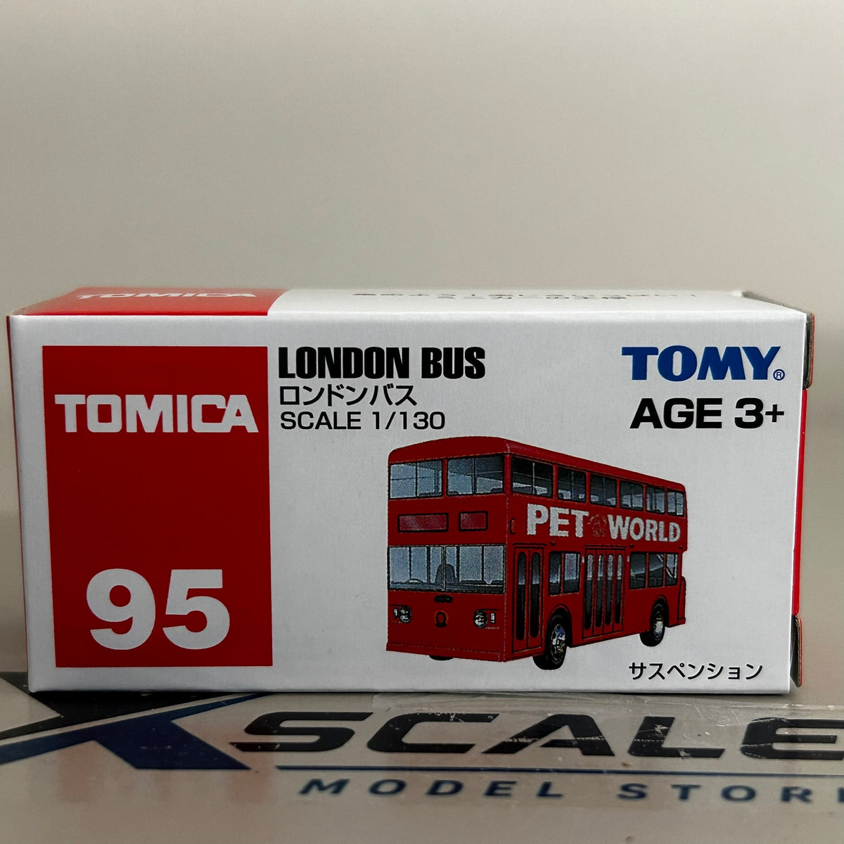 Tomica 1/64 #95 London Bus