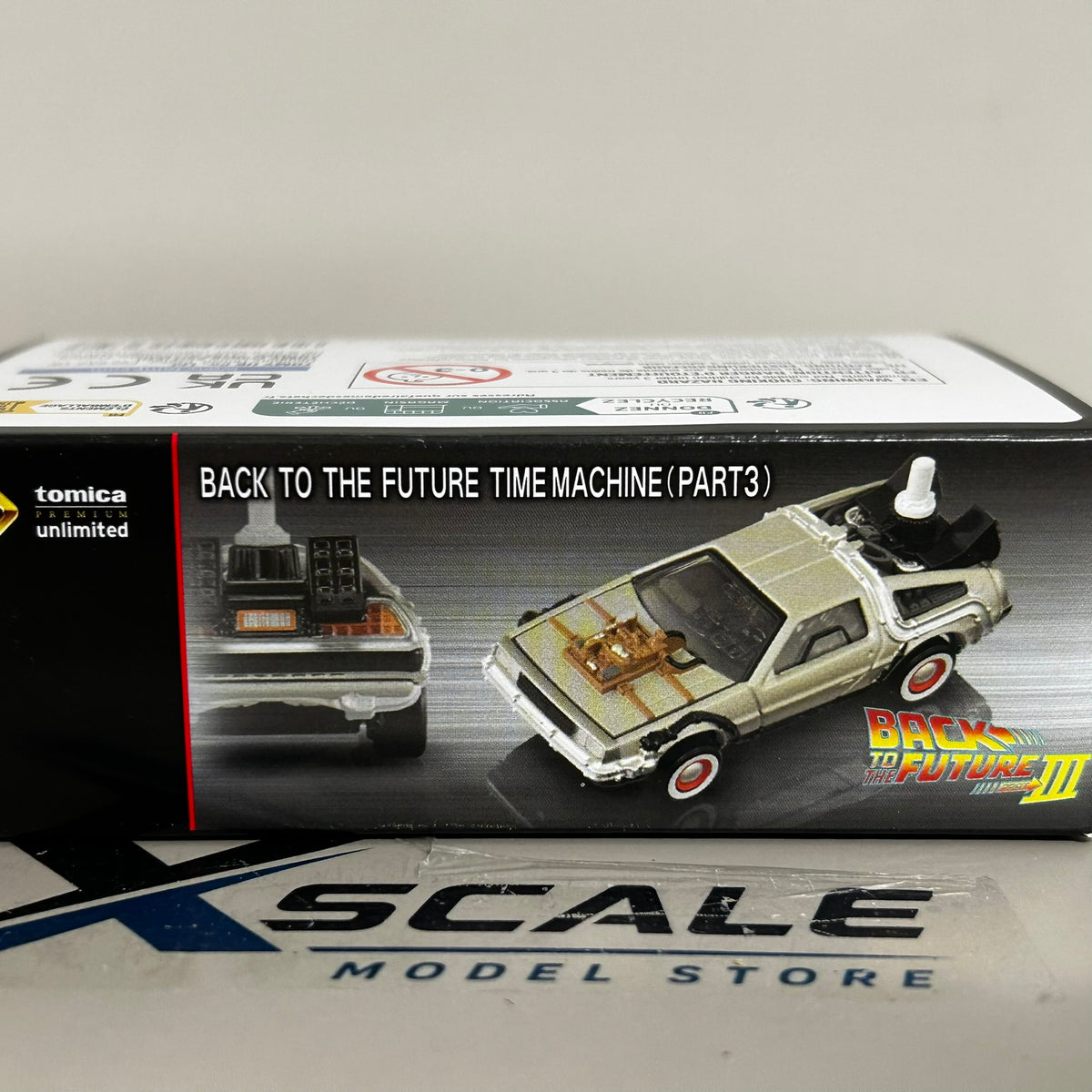 Tomica Unlimited 1/64 #02 Back to the Future Time Machine