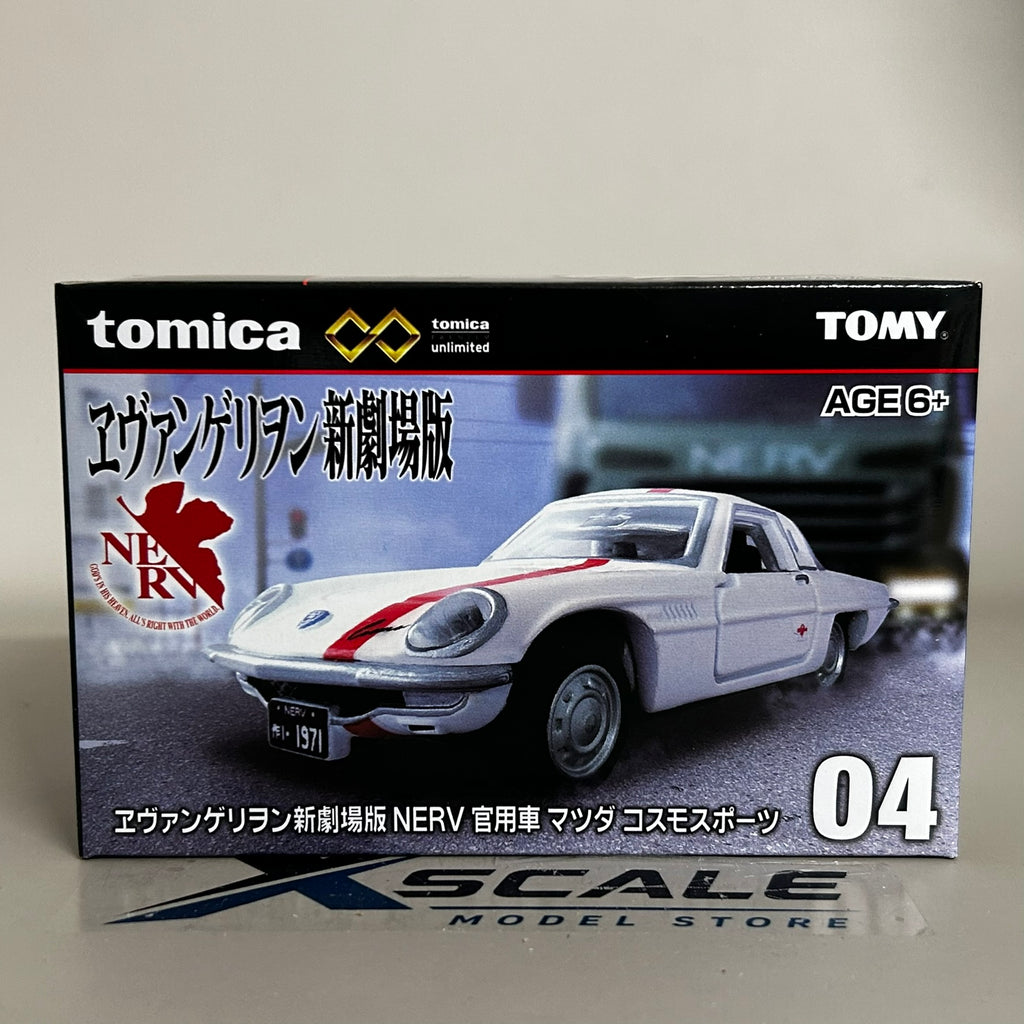 Tomica Unlimited 1/64 #04 Mazda Cosmo Sport Evangelion Edition