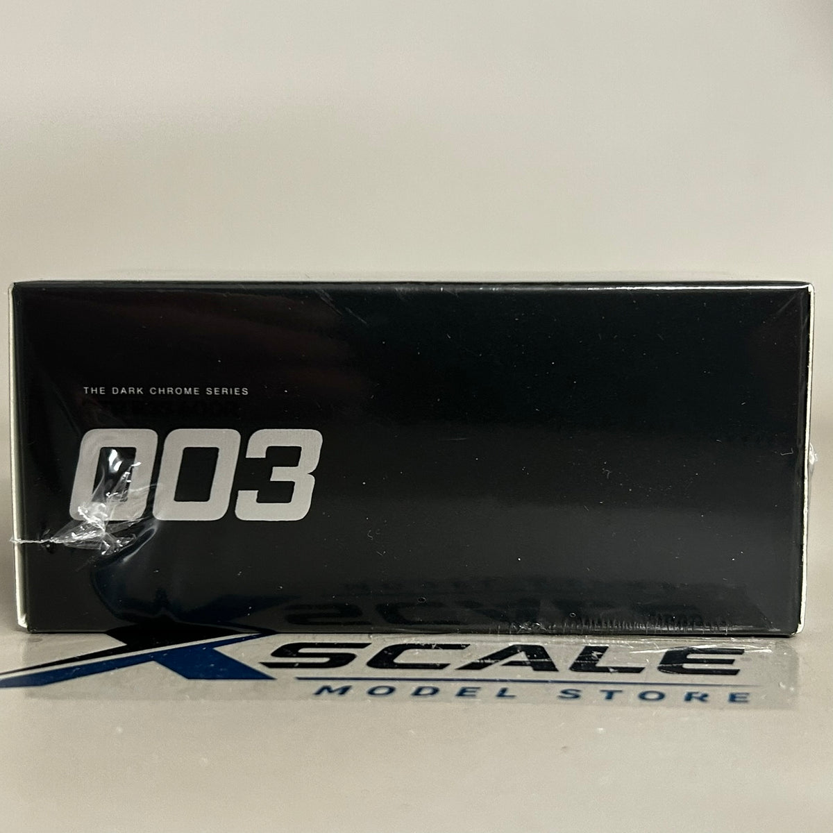 Pop Race 1/64 #003 Nissan Skyline R33 Dark Chrome