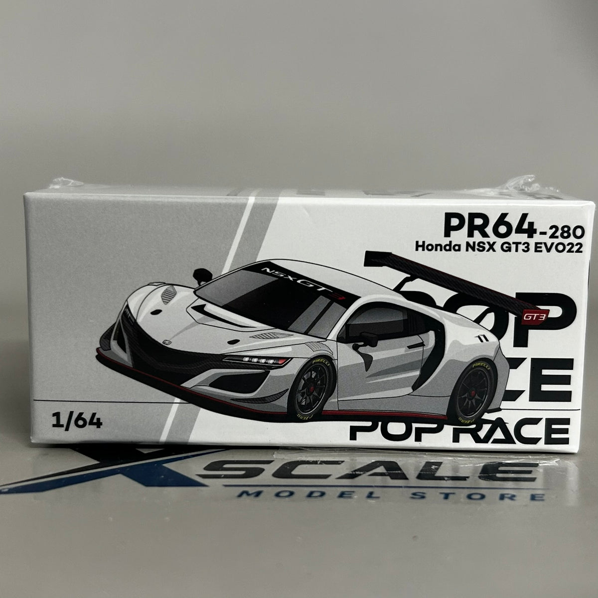 Pop Race 1/64 #280 Honda NSX GT3 EVO22