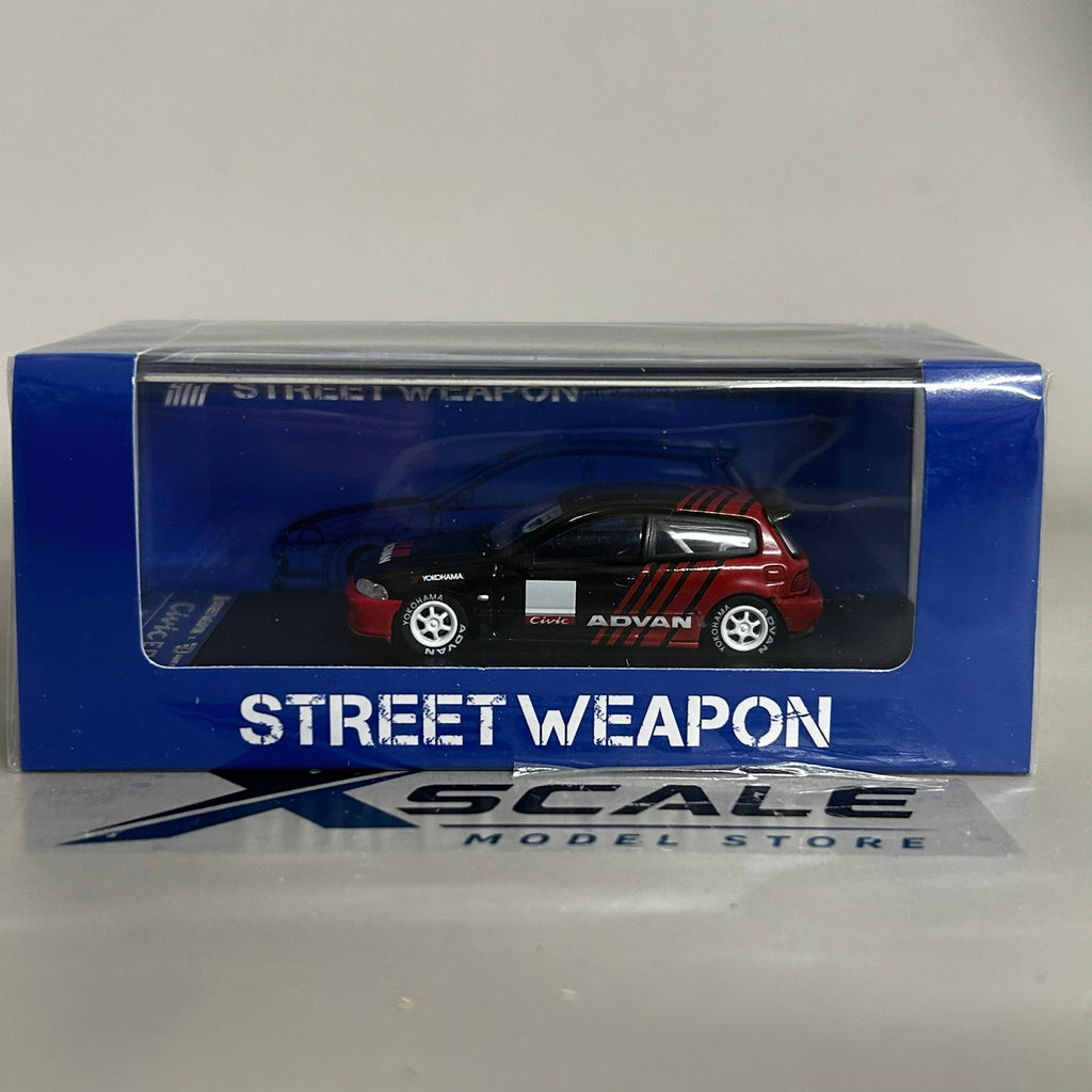 Street Weapon/Warrior 1/64 Honda Civic EG6 Advan