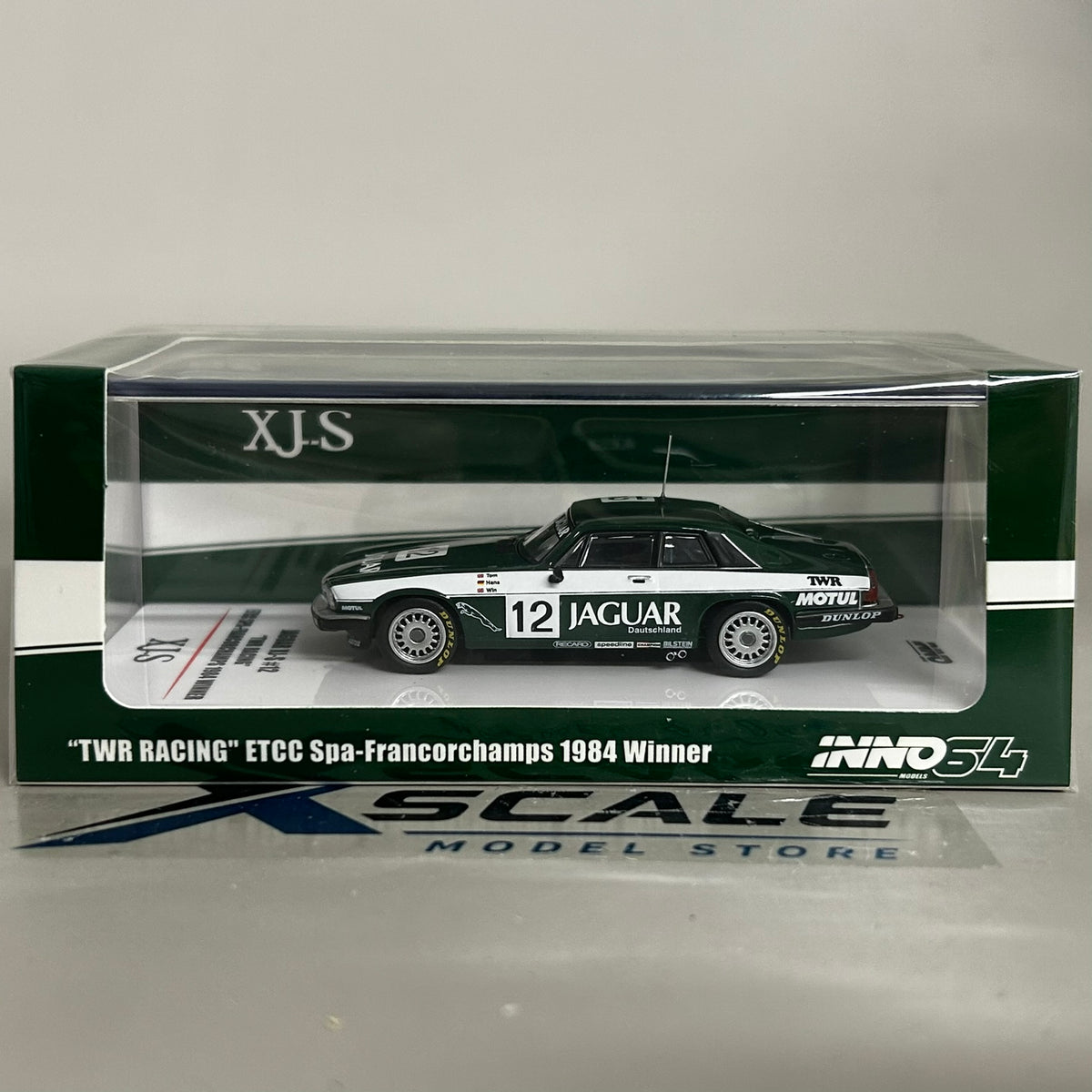 Inno64 1/64 Jaguar XJS 1984 Winner TWR Racing
