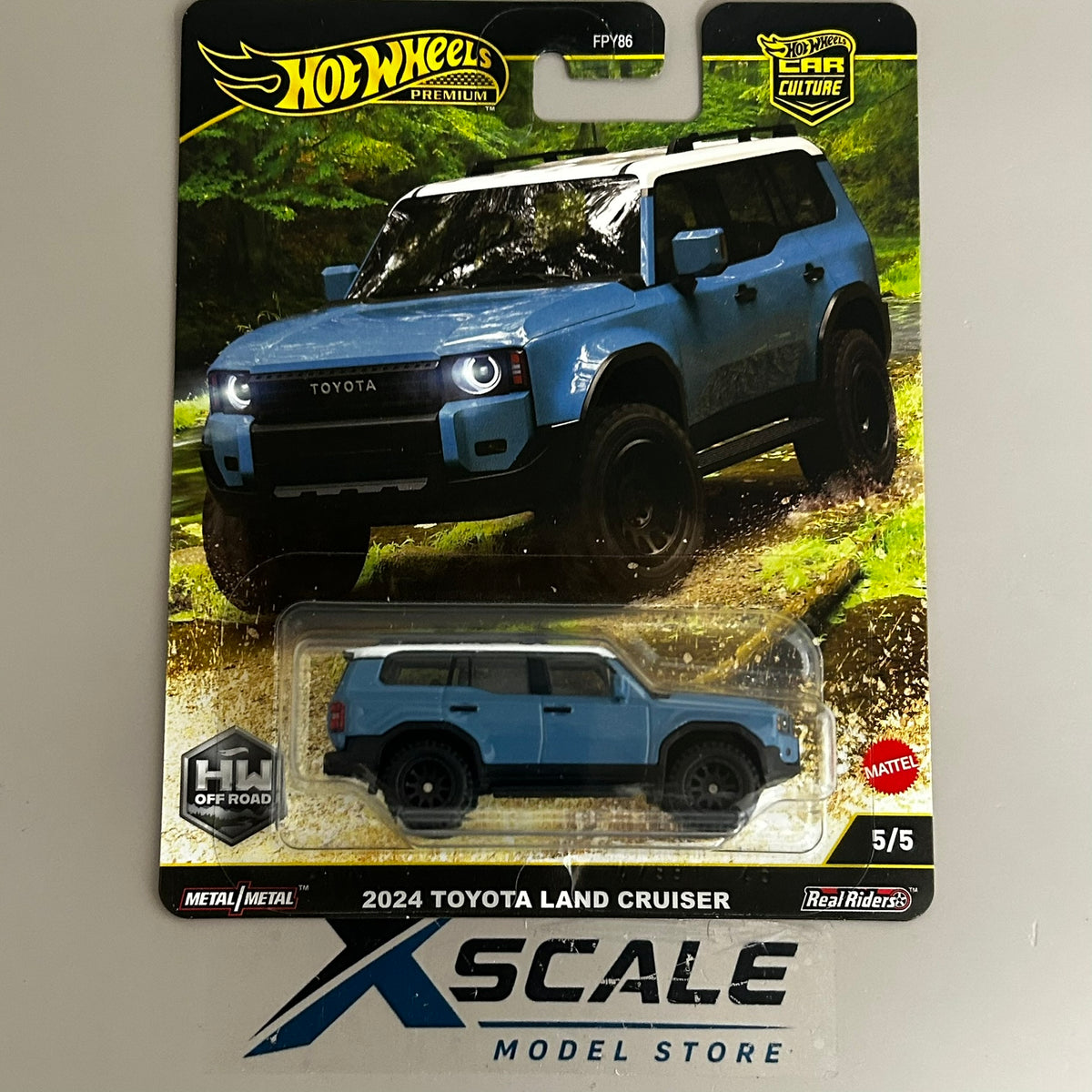 Premium Hot Wheels 1/64 Car Culture Off Road Toyota Land Cruiser