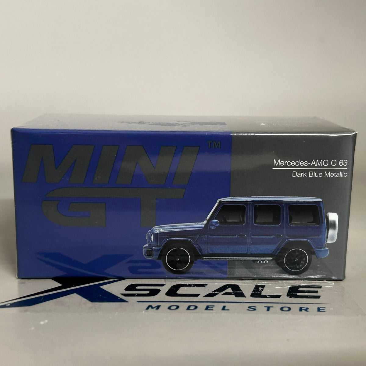 Mini GT 1/64 #1210 Mercedes AMG G 63 Blue