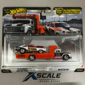 Premium Hot Wheels Team Transport 1/64 Chevrolet Vega Pro Stock Retro Rig
