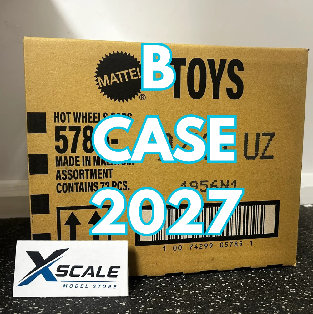 (PRE-ORDER) * FACTORY SEALED* HOT WHEELS 2027 CASE B 72PCS MAINLINE BASIC CAR SHORT CARD