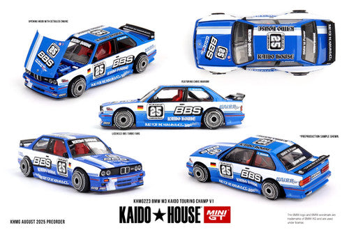 Mini GT Kaido House 1/64 BMW M3 Touring Champ V1 BBS