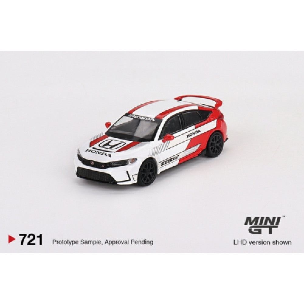Mini GT 1/64 #721 Honda Civic Type R #2 Pace Car