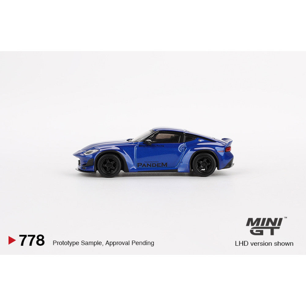 Mini GT 1/64 #778 Nissan Fairlady Z Pandem Blue