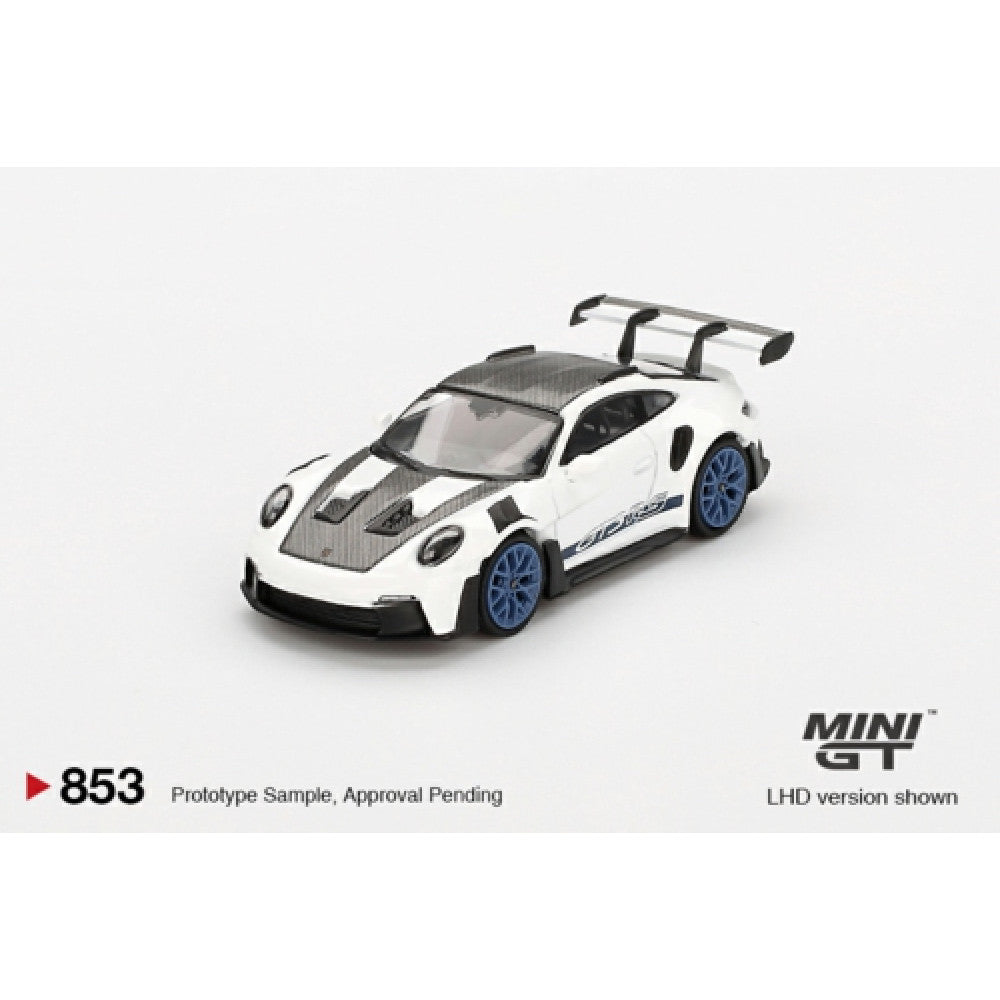 Mini GT 1/64 #853 Porsche 911 GT3 RS White