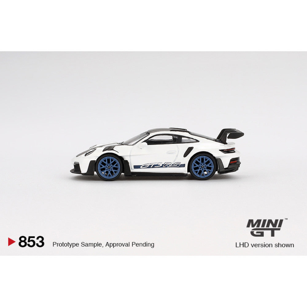 Mini GT 1/64 #853 Porsche 911 GT3 RS White