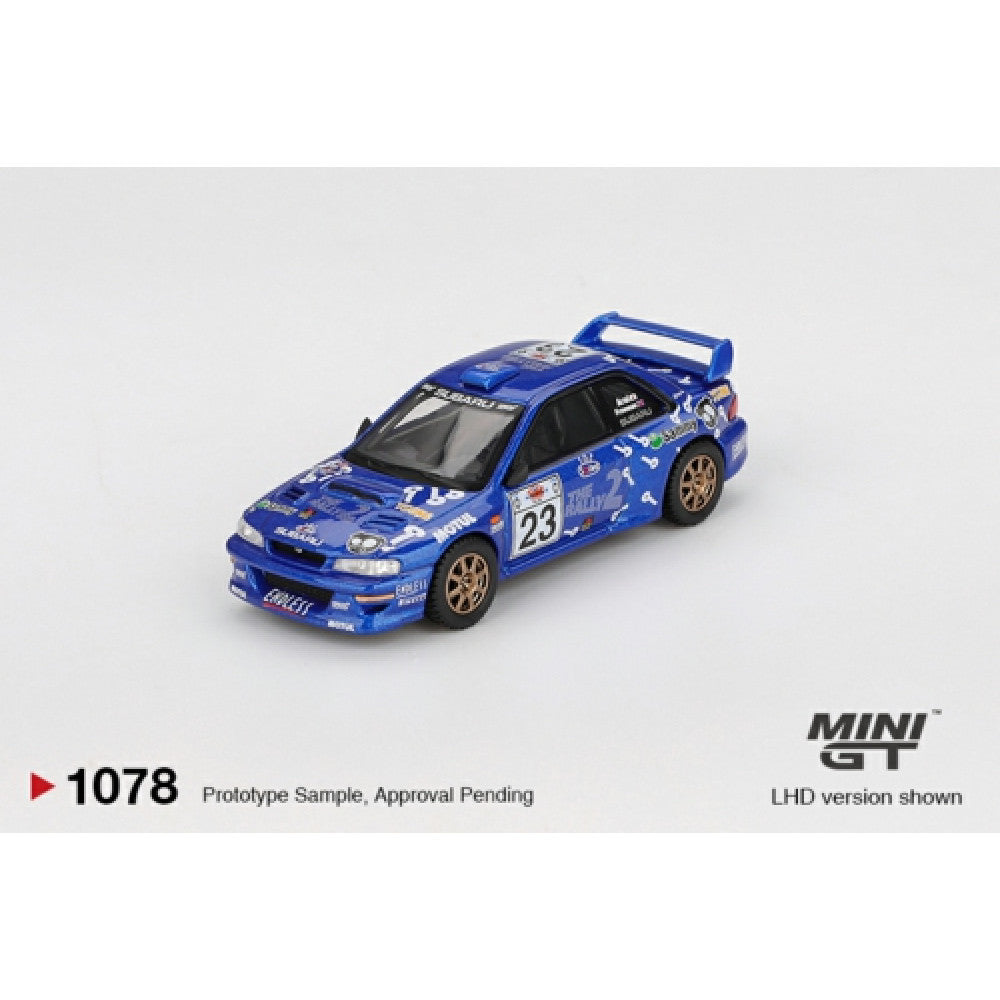 Mini GT 1/64 #1078 Subaru Impreza WRC99 #23 Rally
