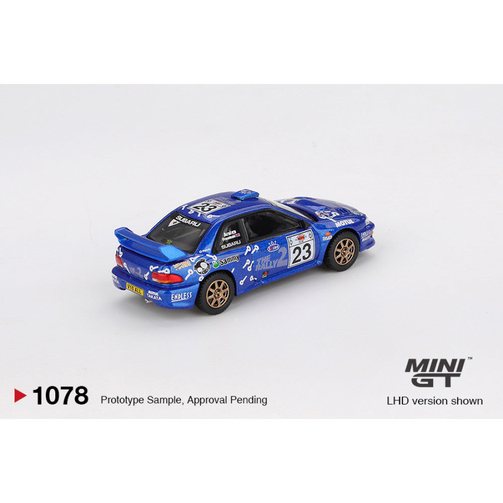 Mini GT 1/64 #1078 Subaru Impreza WRC99 #23 Rally
